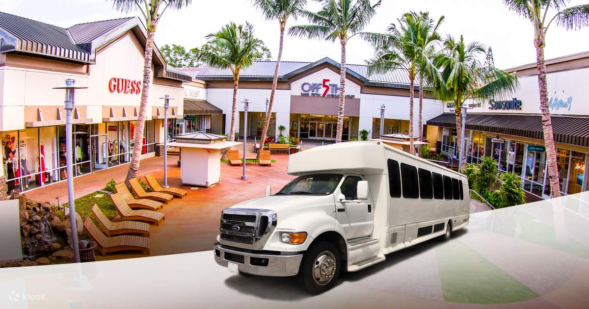 Shared Shuttle Bus Transfers Between Waikiki and Waikele Premium Outlets Klook United Kingdom